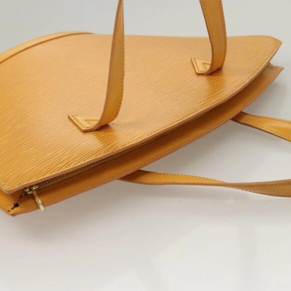 LOUIS VUITTON Epi Saint Jacques Hand Bag Yellow M52279 LV Auth BA2025 - Picture 7 of 15